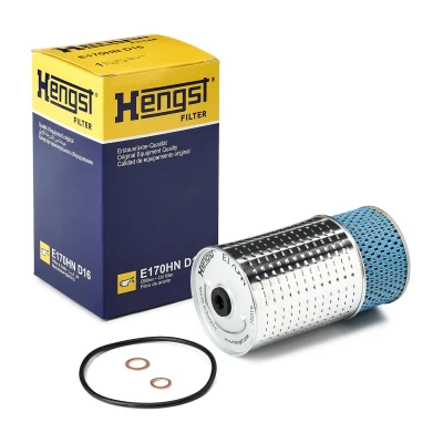 Afbeelding van HENGST Filter E170HN D16 Oliefilter insert MERCEDES BENZ: W124 Estate, Saloon, 190, SSANGYONG: ACTYON SPORTS 2, Rexton W