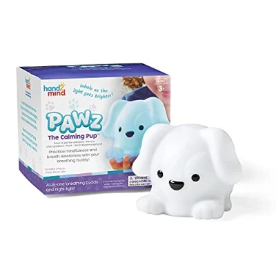 Afbeelding van Learning Resources PAWZ kalmerende puppy, diepe ademhalingsoefeningen, sociaal emotioneel leren, sensorisch speelgoed voor spelen, mindfulness kinderen