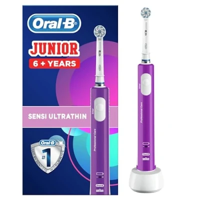 Afbeelding van Oral B Junior Elektrische tandenborstel Paars
