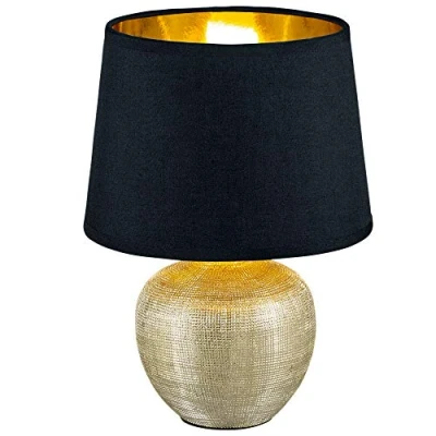 Afbeelding van REALITY LUXOR Tafellamp Goudkleur excl. 1x E14 IP20