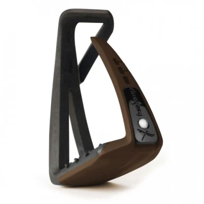 Afbeelding van Freejump Stijgbeugels Soft Up Lite Zwart/Choco