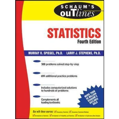 Afbeelding van Schaum&#039;s Outline of Statistics