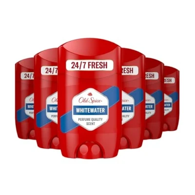 Image de Old Spice Whitewater Bâton de déodorant pour homme 6 x 50 ml
