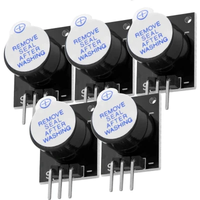 Afbeelding van AZDelivery 5 x KY 012 Actieve Piëzo Zoemer Alarmmodule compatibel met Arduino Inclusief E Book!