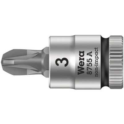 Afbeelding van Wera 05003355001 8755 A Zyklop Dopbit Pozidriv PZ3 x 28mm 1/4&quot;