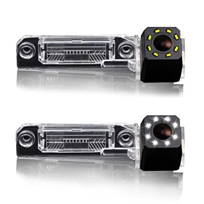 Afbeelding van Dynavsal HD Autocamera, 8 leds, nachtzicht, 170 graden, groothoek, waterdicht, achteruitrijcamera, vervanging voor VW Skoda Magotan Polo Bora Golf Jetta Passat B5 B6 CC 3C Caddy Multivan T5