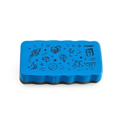 Afbeelding van Trodat Classmates magneetgum blauw