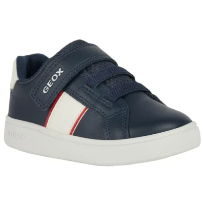 Afbeelding van Geox B Eclyper Boy A Babysneakers voor jongens, Navy/Rood