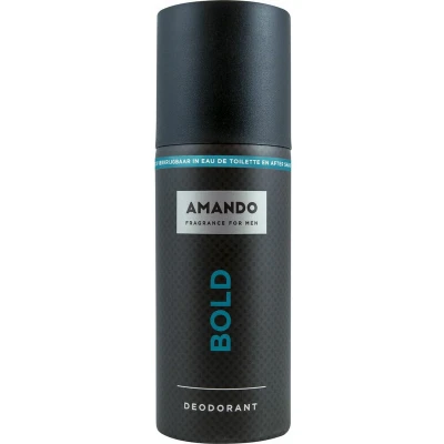 Afbeelding van 3x Amando Deodorant Bold 150 ml