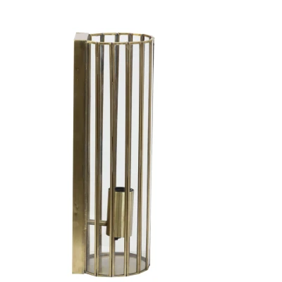 Afbeelding van Light &amp; Living Wandlamp Strøby Antiek Brons Ø13cm Binnen Luxe