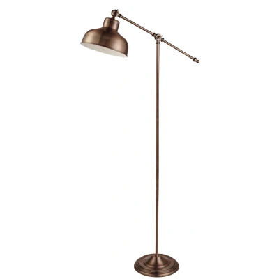 Afbeelding van Vloerlamp Macbeth van metaal in trendy koper