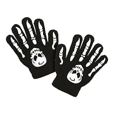 Afbeelding van WIDMANN Schedel en botten handschoenen voor kinderen