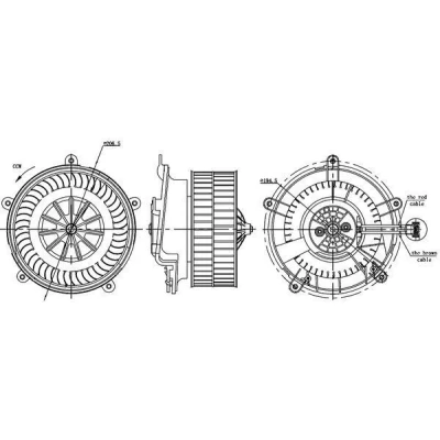 Afbeelding van Interieurventilatie MAHLE AB 17 000S