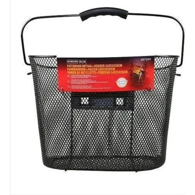 Afbeelding van Benson Fietsmand Metaal met Houder 34 x 25 26 cm