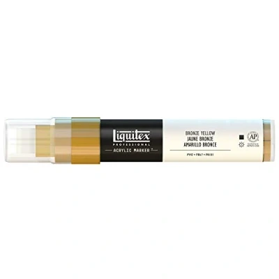 Afbeelding van Liquitex Marker, brede punt, bronsgeel