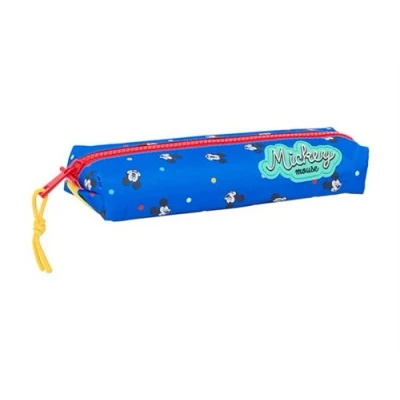 Image de SAFTA Trousse rectangular, with elastic band , 22 cm Mickey Mouse &quot;Good Day&quot;