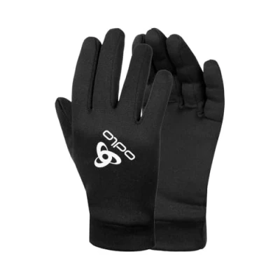 Afbeelding van Odlo Uniseks volwassenen Gloves Strechfleece Liner ECO, zwart, XXL