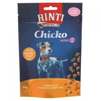 Afbeelding van 80g Rinti Extra Mini XS Kip Hondensnacks