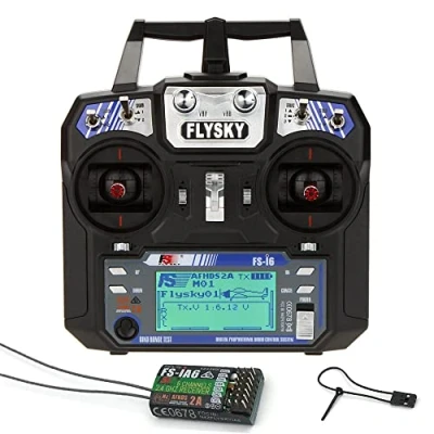 Afbeelding van GoolRC FLYSKY FS i6 AFHDS 2 a 2.4GHz 6CH Radio Systeem Zender voor RC Helikopter Zweefvliegtuig met iA6 ontvanger
