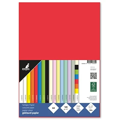 Afbeelding van Papier Kangaro, Rood