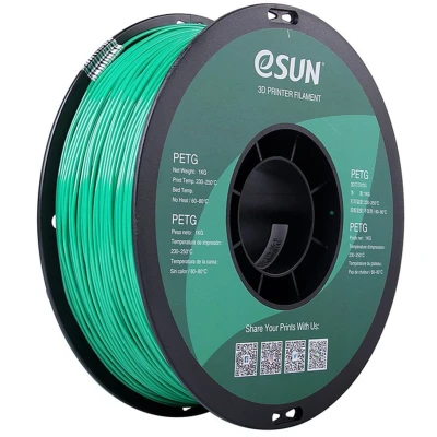 Afbeelding van eSun PETG Filament, 1.75mm, Solid Green 1kg
