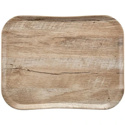 Afbeelding van Cambro Century dienblad licht eiken dessin 33 x 43cm, 1,5(h) 43(b) 33(d)cm