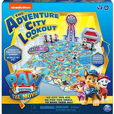 Afbeelding van Spin Master Games Bordspel gezelschapsspel met missies Paw Patrol en controletoren, pionnen, chips missiekaarten 6062264 speelgoed voor kinderen vanaf 4 jaar, meerkleurig