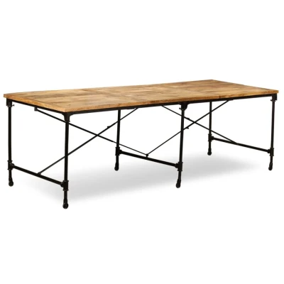 Afbeelding van Eettafel 240 cm massief mangohout