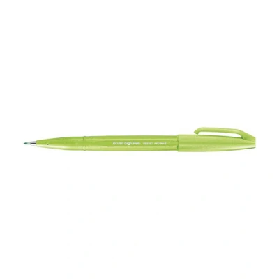 Image de Stylo Feutre Pentel Brush Sign Pen Vert Pastel