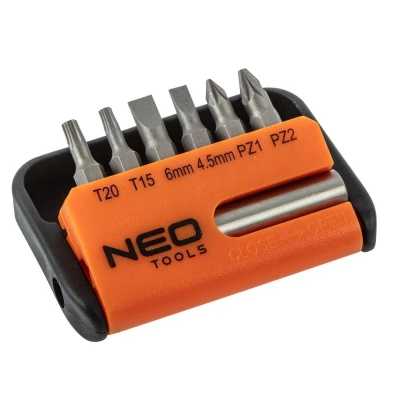 Afbeelding van NEO TOOLS 06 101 Set schroevendraaierbits 7