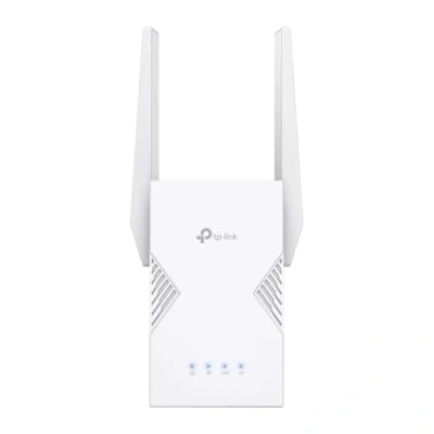 Afbeelding van TP Link WiFi 7 RE225BE Dual Band WLAN repeater BE3600 Mbps, 1 Gigabit poort, krachtig voor thuis, compatibel met alle internetboxen, 2 buitenantennes, 160 MHz, MLO, 4K QAM, Multi Rus