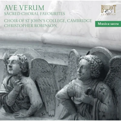 Afbeelding van Choir of St John’s College Cambridge, Christopher Robinson Ave Verum, Sacred Choral Favourites (CD)