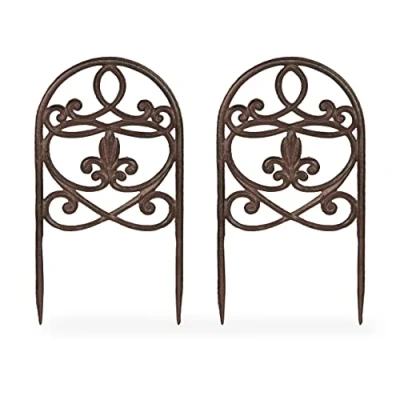 Afbeelding van Relaxdays, Gazonrand, 2x bedhek (1 cm)