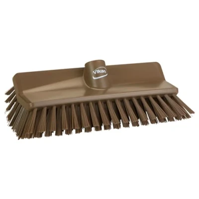 Afbeelding van Vikan Schrobbers en Luiwagens Hygiene Hoekschrobber Bruin Medium 265mm
