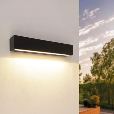 Afbeelding van Ledvion LED Wandlamp, 15W, 1500 Lumen, IP44 Spatwaterdicht, Buiten lamp, Buitenverlichting, Tuinverlichting, Gevel Verlichting