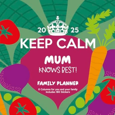 Afbeelding van Kalender 30x30 Keep Calm 2025 pyramid