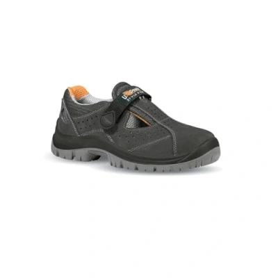 Afbeelding van U Power Magic S1P SRC halfhoge veiligheidsschoenen voor heren, zwart.