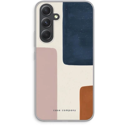 Afbeelding van Case Company® hoesje geschikt voor Samsung Galaxy A54 Geo #5 Soft Cover Telefoonhoesje Bescherming aan alle Kanten en Schermrand