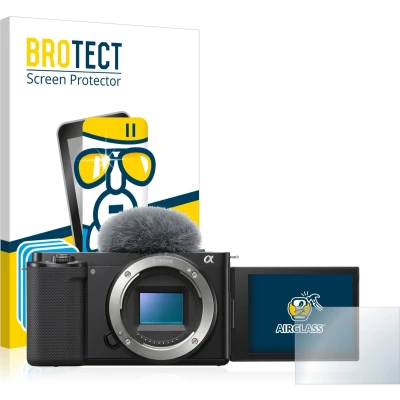 Afbeelding van BROTECT Screenprotector voor Sony Alpha ZV E10 Folie Beschermfolie Beschermglas transparant (3 Stuks)