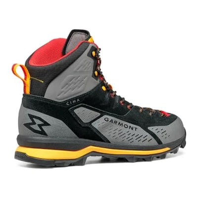 Afbeelding van garmont Veterboots, Heren, Maat: 45, Black orange Leer en textiel