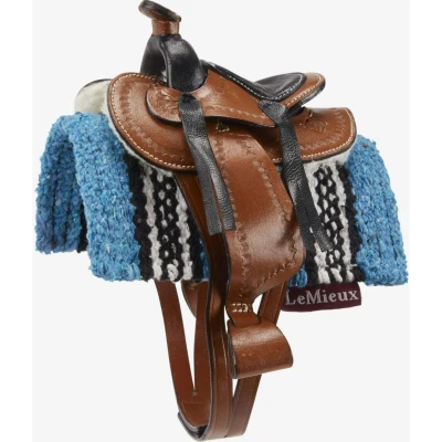 Afbeelding van LeMieux Toy Pony Western Zadel Tan