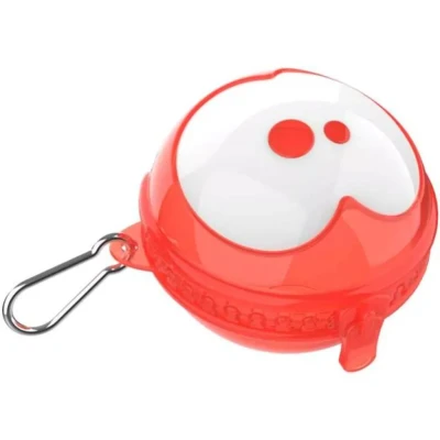 Afbeelding van FruitFriends Appeldoos Rood Lunchbox voor School Kunststof Vershouddoos Clipsluiting 11x11x11cm