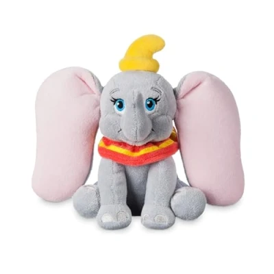 Afbeelding van Mini poef pluche Dumbo 19 cm officieel Disney