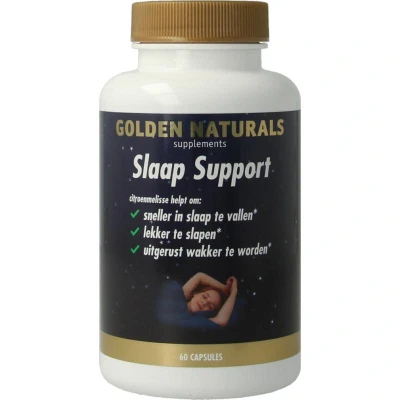 Afbeelding van Golden Naturals Slaap Support 60 capsules