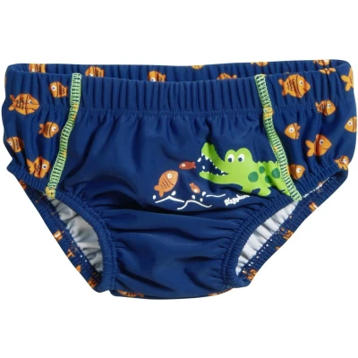 Afbeelding van Playshoes UV wasbare Zwemluier Kinderen Krokodil Blauw Maat 86/92