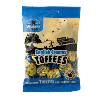 Afbeelding van Walkers English Creamy Toffee 12 x 150 Gram