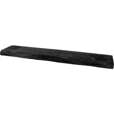 Afbeelding van Home67 Wandplank Pure Zwart Mangohout 100 cm