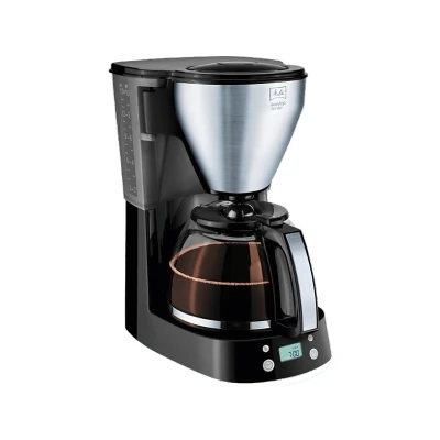 Afbeelding van Melitta Koffiezet easy zwart 1.25l top timer 6758193