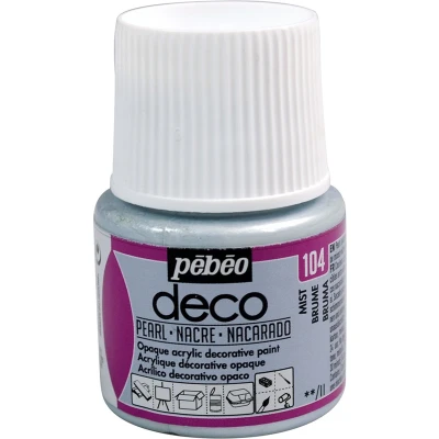 Afbeelding van Verf mist acryl parelmoer dekkend 45 ml déco Pébéo