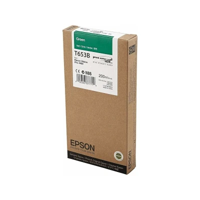 Afbeelding van Epson T653B Inktcartridge / Foto Groen